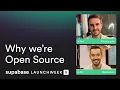 Why is Supabase Open Source