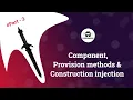 Dagger 2 Tutorial Part 2 Component Provision methods Construction injection in Hindi 2021