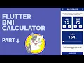 FLUTTER BMI CALCULATOR - PART 4 RESULTS SCREEN