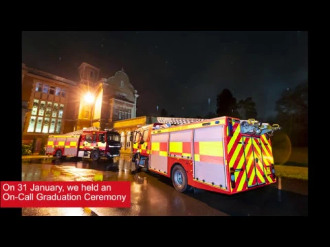 On-call Firefighter Graduation Ceremony 2020