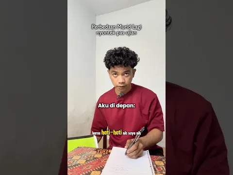 Emang gak kelihatan ya guru? #yogiindrayoka