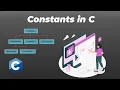 Constants In C Programming Language