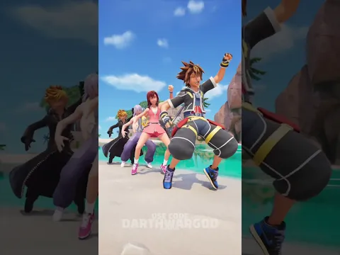 Kingdom Hearts In Fortnite first look #kingdomhearts #fortnite