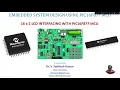 16 x 2 LCD Interfacing with PIC16F877 Microcontroller