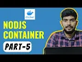 Custom Docker Image of Nodejs Hello World Project Docker Basics Series