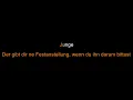 die ärzte - Junge [Karaoke]