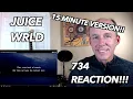 PSYCHOTHERAPIST REACTS to Juice Wrld - 734 15 minute version