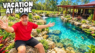 Natural Swim Pond at Home, Why Go on Vacation?!
