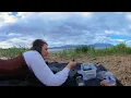 Beautiful Red Sunset over Utah Lake ASMR | 3D Puzzle Building | No Talking, No AI