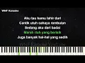Amin Paling Serius Karaoke Piano FEMALE KEY - Sal Priadi & Nadin Amizah