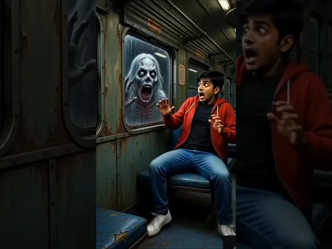 ট্রেনের ভিতরে এটা কি হলো? 😱 bhayankar bhuter cartoon bangla #shorts #bhutercartoon