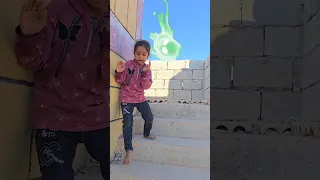 سما شافت جني وهربت  دندنها