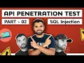 API Penetration Test - SQL Injection Demo