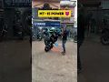 Brand New MT-15 Power..!!👿🤬📈 #wheelie #power #riders #viral #shorts #ytshorts