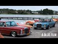 Two insane Mercedes w108 with V8 engine by @ollieodya  fIlm  🙆‍♂️