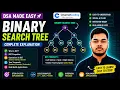 Binary Search Tree BST Explained Inorder Preorder Postorder Traversal DSA