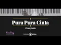 Pura Pura Cinta - Cherrybelle (KARAOKE PIANO - FEMALE KEY)