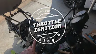 Vlog5 Scrambler/Brat BMW R80/7 Build | Throttle Cables & Ignition Key