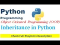 Inheritance in Python Object oriented programming Python Programming Edutainment