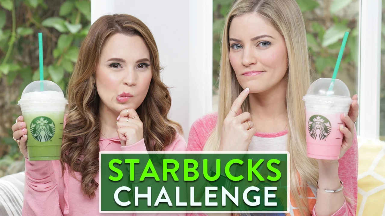 STARBUCKS CHALLENGE ft iJustine!