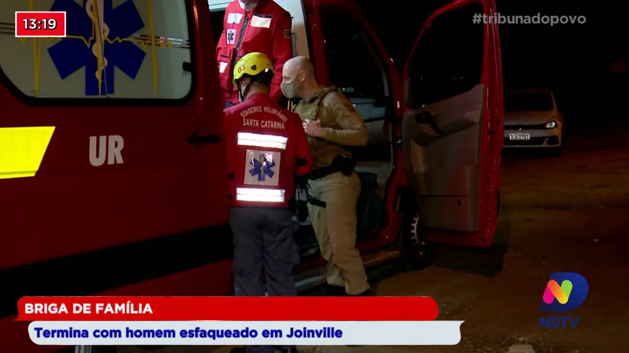 Briga de família termina com homem esfaqueado em Joinville