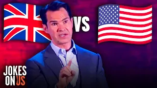 Jimmy Carr Vs Americans - Stand Up Comedy | Jokes On Us