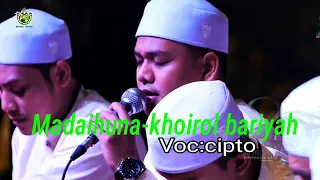 Download Az Zahir Pekalongan ||Madaihuna-Khoirol bariyah|| voc:cipto,Live Alhusna Mayong Jepara... MP3