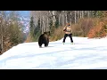 Lagu Skiing with the bear on the slope - 9 Martie 2021, Partia Cocosul Predeal Romania, by Mister Fox