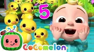 lets count 5 little ducks cocomelon nursery rhymes u0026 kids songs