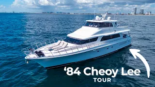 2006 Cheoy Lee 84′ Yacht “e” Tour | Boating Journey