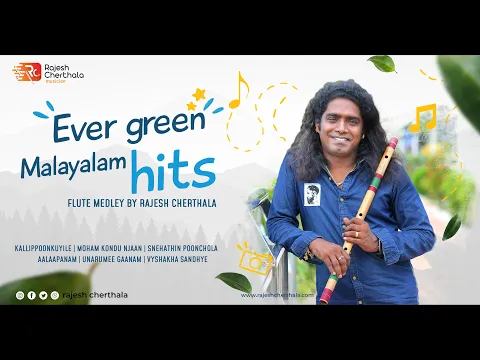 Download MP3 Evergreen Malayalam Hits | Flute Medley By Rajesh Cherthala