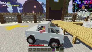 باب اسفنجی و گواهینامه رانندگی در ماینکرفت Minecraft 