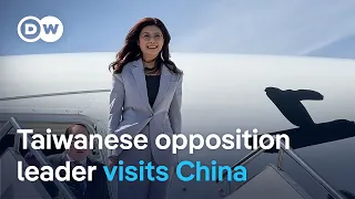 taiwan opposition leader in china peace mission dw news