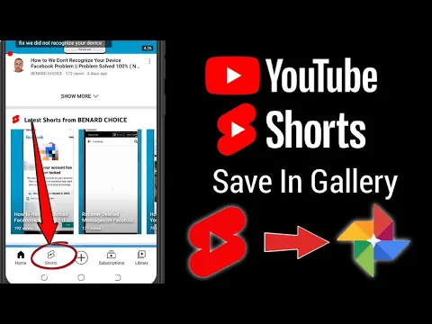 Download MP3 How to Save Youtube Shorts in Gallery without Any app || Download Youtube Shorts In Gallery 2024