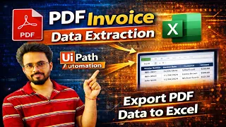 Extract Pdf Specific Data To Excel In UiPath UiPath Pdf Invoice Data Extraction UiPathRPA