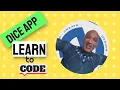Dice app Learn to Code with Scratch and MicroBit Lesson 7