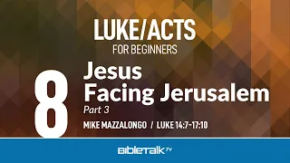 Jesus Facing Jerusalem