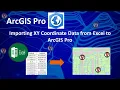 Importing XY Coordinate Data from Excel to ArcGIS Pro Excel to Shapefile