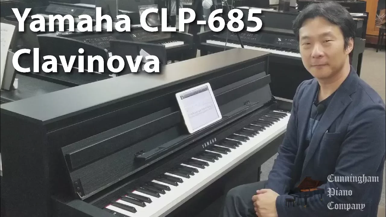 Yamaha CLP 685 Clavinova | Cunningham Piano Co