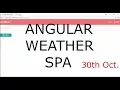 Angular project a Weather SPA
