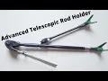 Advanced Telescopic Rod Holder While Fishing From Shore - Helps to Catch That Monster Fish 4K