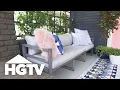 Entryway and Living Room Tour Urban Oasis 2017 HGTV