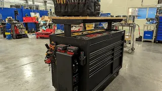 Husky adjustable height 52 9 drawer tool box review Milwaukee M18 Mods Kizen foam cutouts