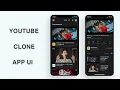 Flutter UI - Youtube Clone