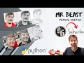 Mr Beast Pencil Sketch in 5 minutes using Python