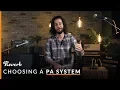 Lagu Mixers, luidsprekers, microfoons: een PA-systeem kiezen en op de juiste manier installeren | Reverb
