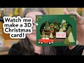 Download Lagu Bekijk hoe ik stap voor stap een 3D-kerstkaart maak!