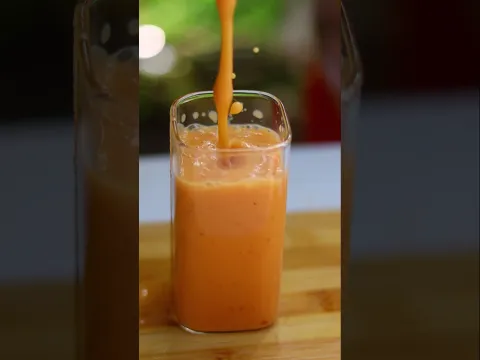 Papaya Milkshake for Kids & Toddlers 🥭 Baby Food Recipe #shorts