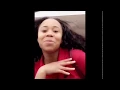 Chandra Davis sexy shows off her big butt on Instagram