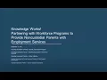 Partnering with Workforce Programs to Provide Noncustodial Parents with Employment Services